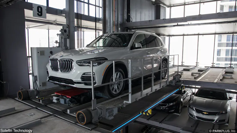Rack & Rail Automated Parking