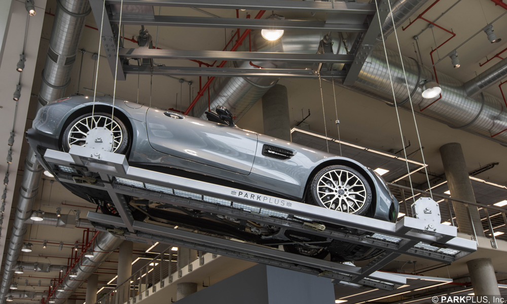 MercedesBenz Manhattan Display Lifts PARKPLUS