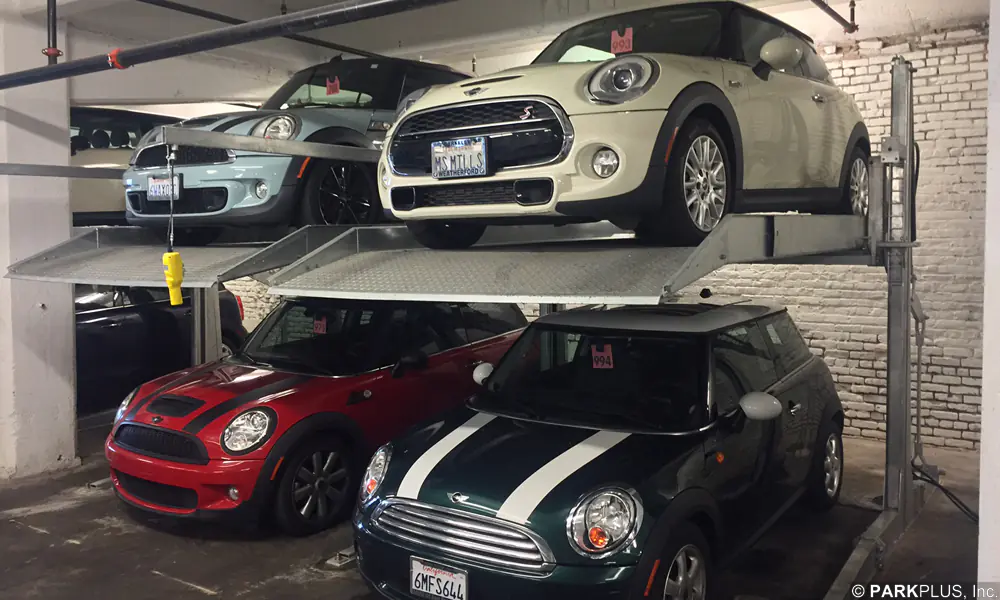 Mini Auto Dealership ParkPlus Double Stackers