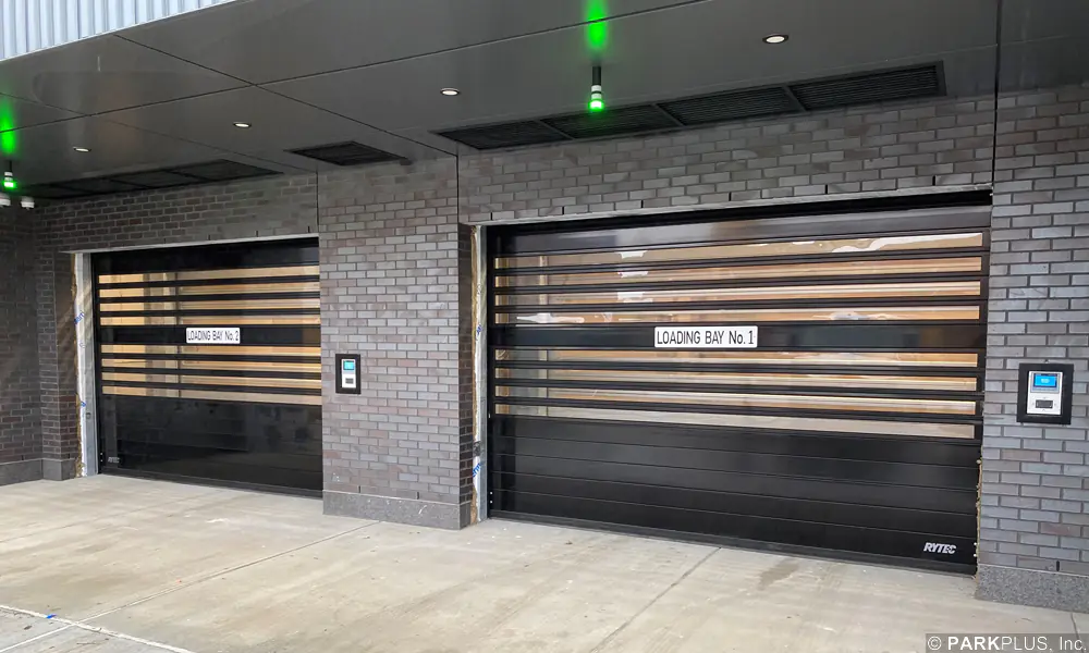 Automated Parking Loading Bay entrance Boston