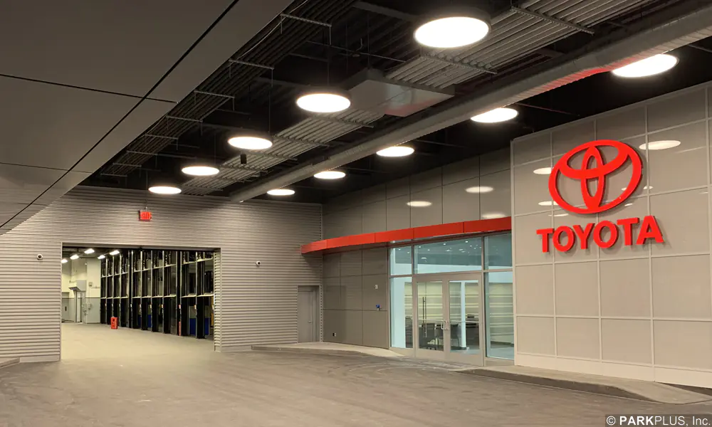 Manhattan Toyota Lexus Car Stackers