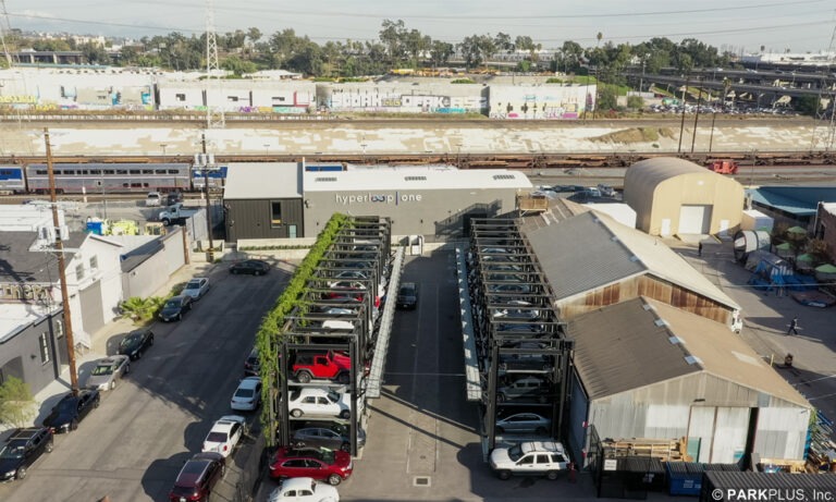 Environmental Benefits of High-Density Parking Systems