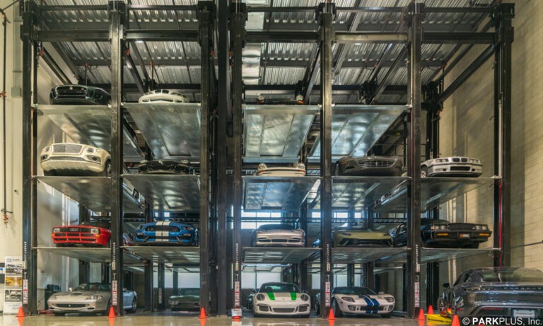 Car Collector Storage Facilities Choose ParkPlus Stackers