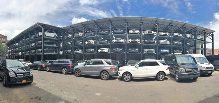 New York Mercedes Dealer QP1000 Quad Stackers