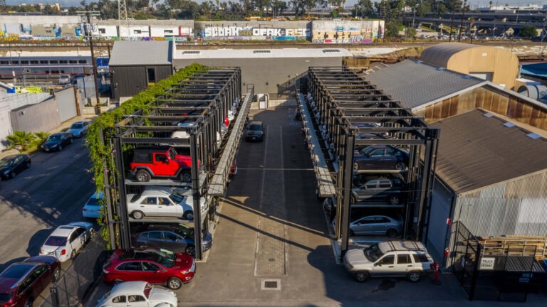 Automated and Stacked Parking Innovation in California
