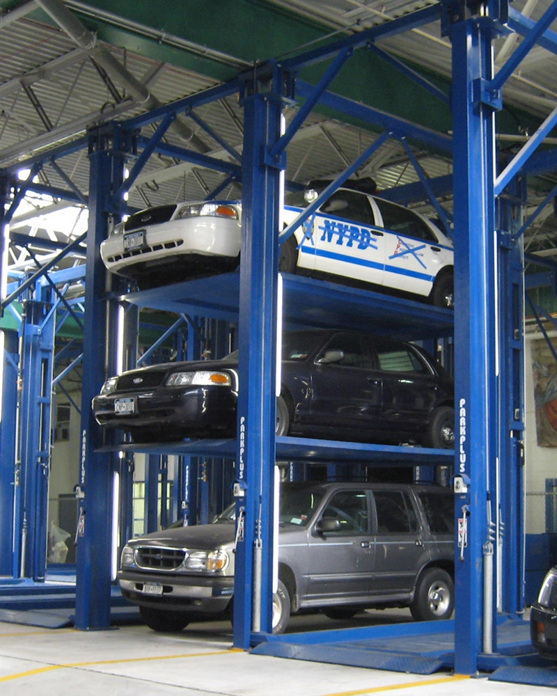 ParkPlus triple stacker mechanical parking system
