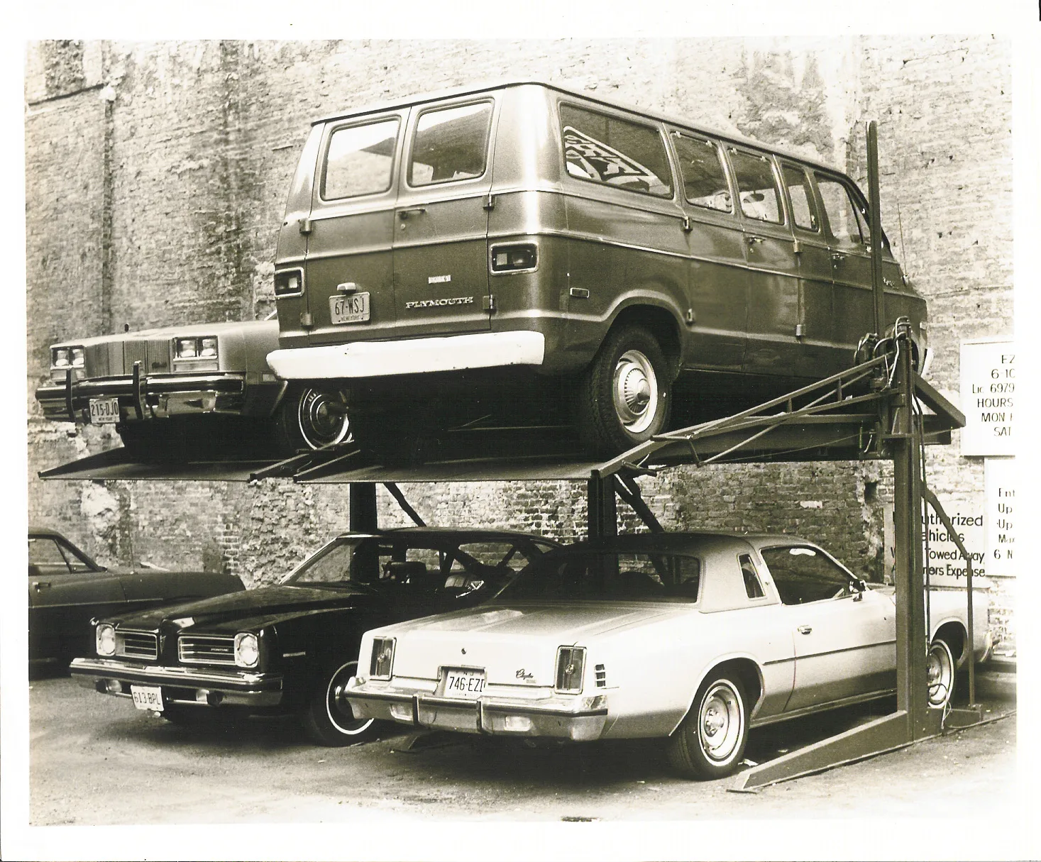 First approved stacked mechanical parking system in the United States