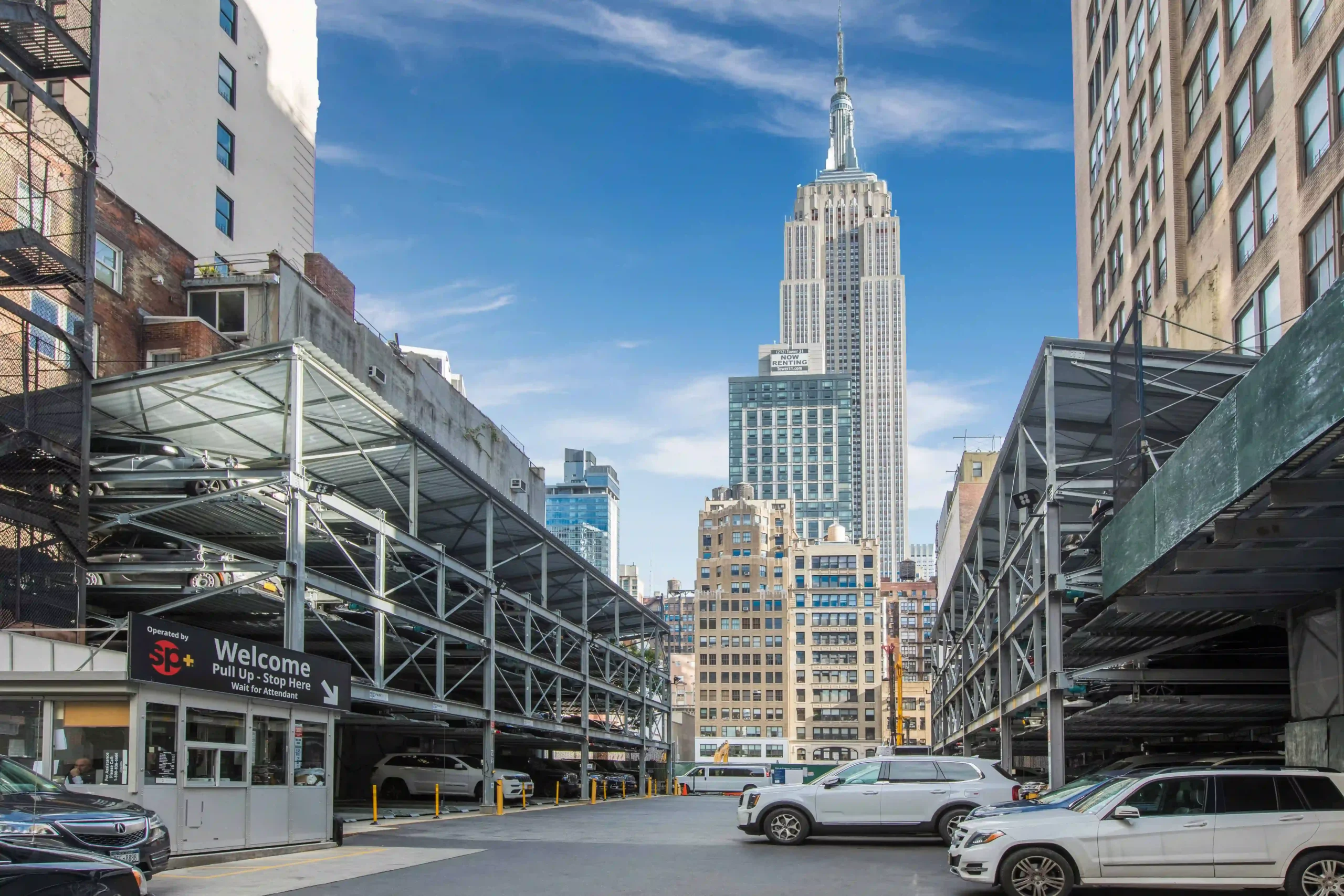 Largest semi-automated puzzle parking system in Manhattan
