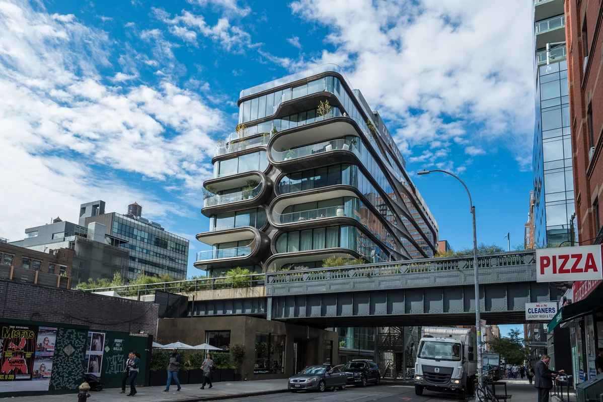 ParkPlus AGV Automated Parking System at 520 West 28th Street, Chelsea, Manhattan
