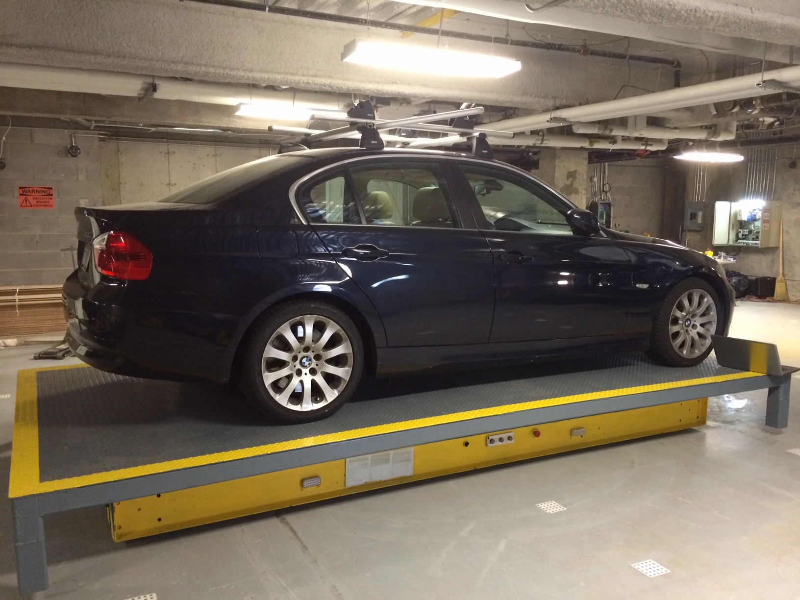 Subterranean automated parking vault, 30 Henry Street
