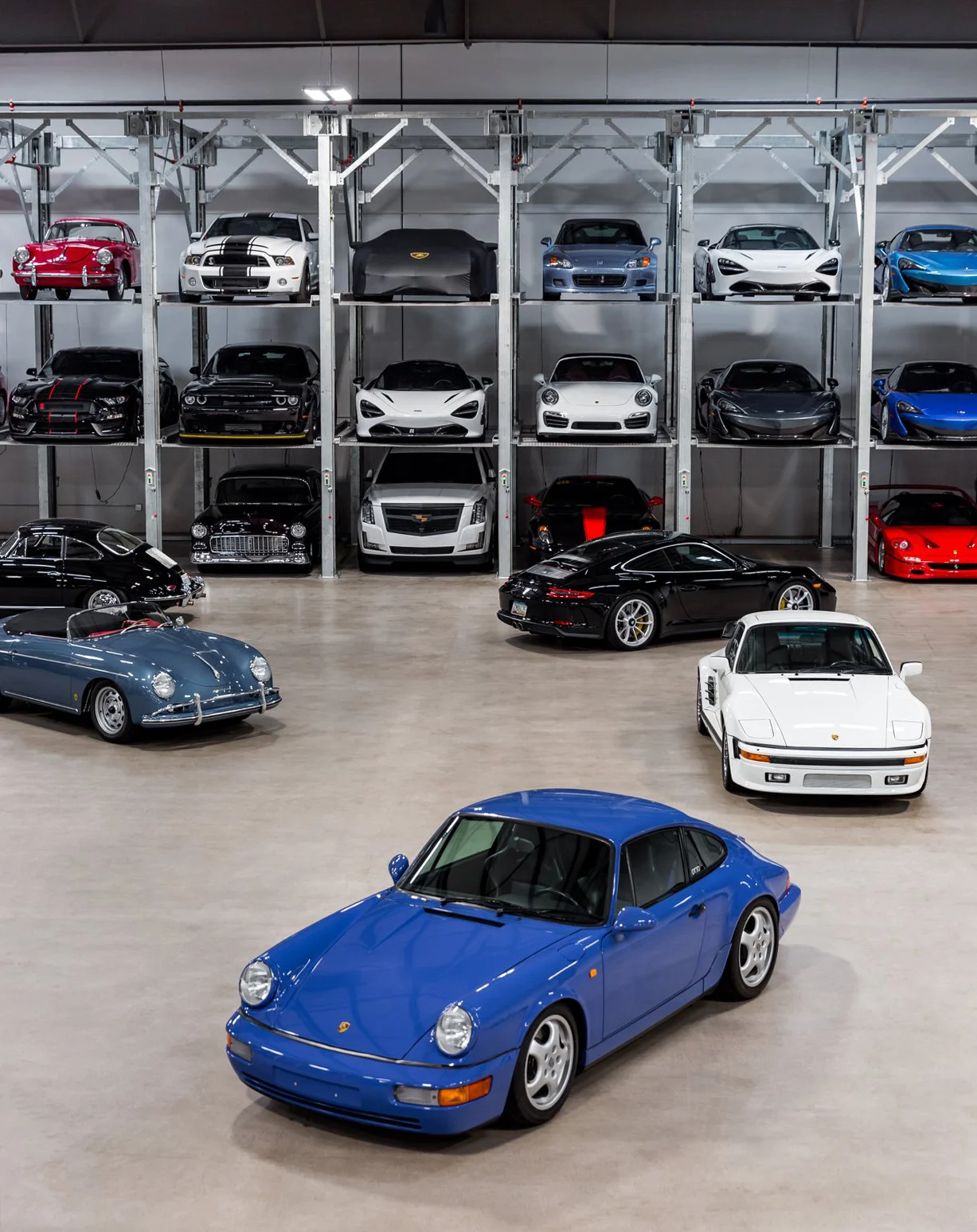 Otto Car Club Scottsdale triple stacker parking