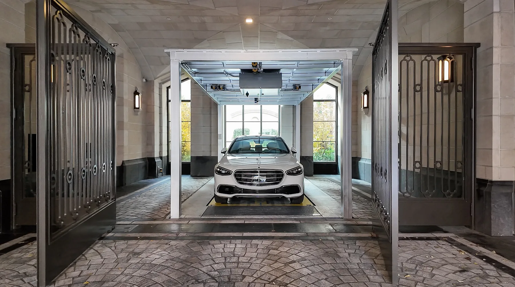 AGV Automated Parking System at 200 E 83rd Street, Manhattan — EV charging integration