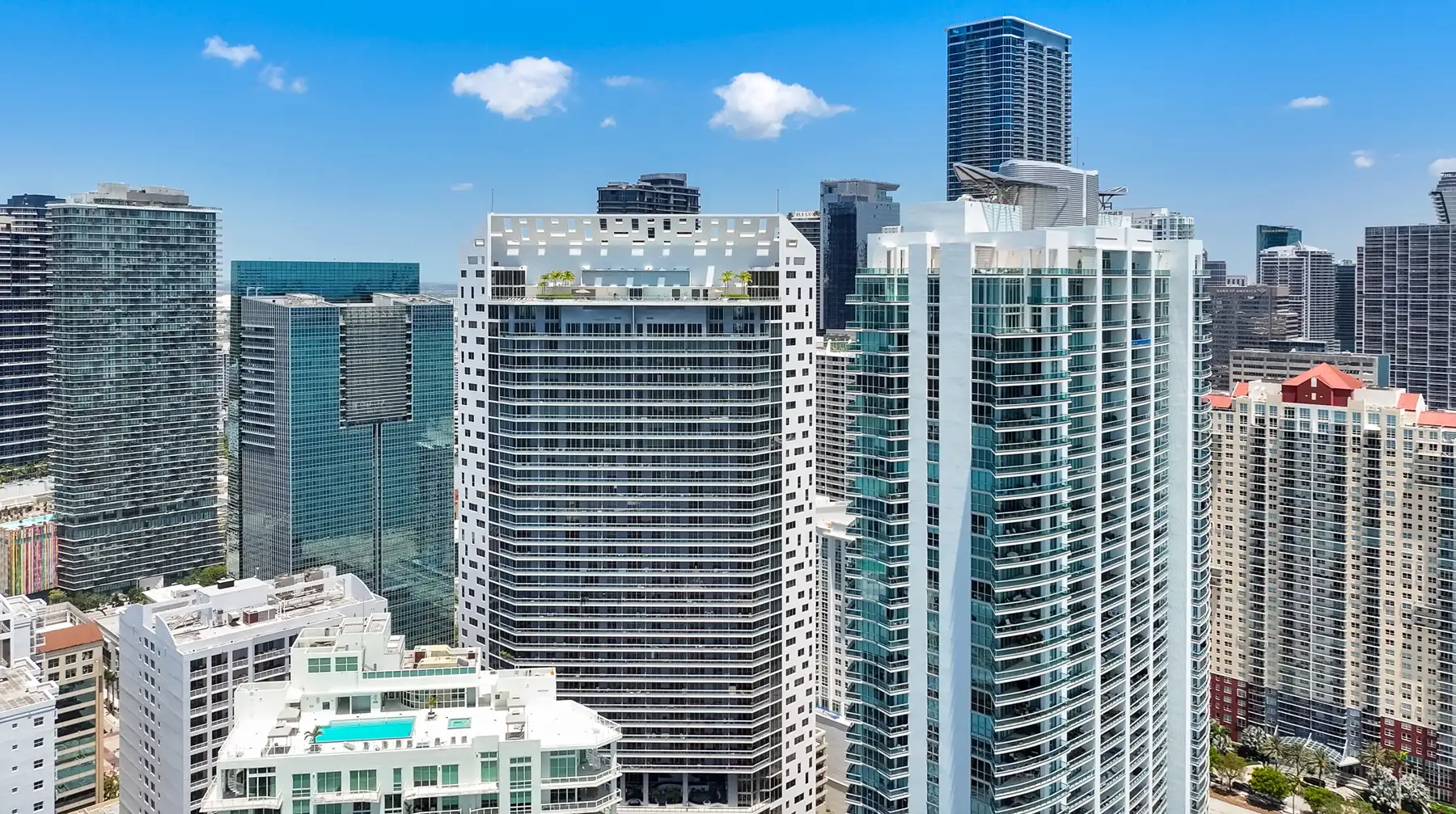 ParkPlus AGV Automated Parking System at Brickell House, 1300 Brickell Bay Drive, Miami FL